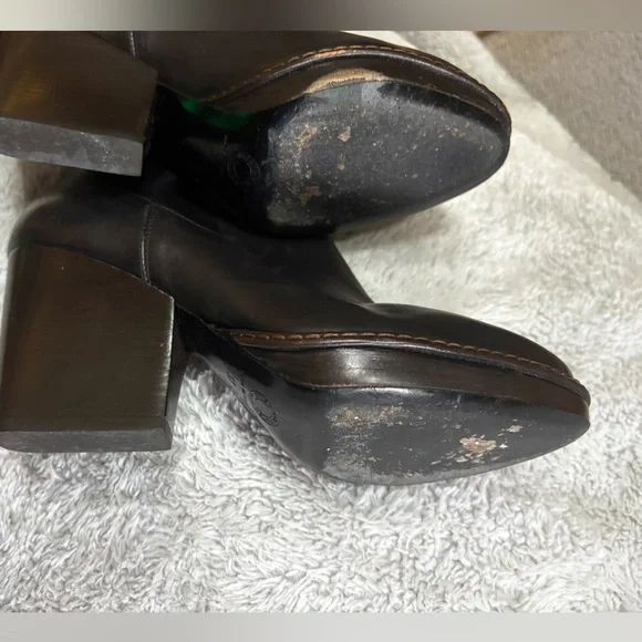 Dries Van Noten Black Leather Boots - Picture 10 of 15